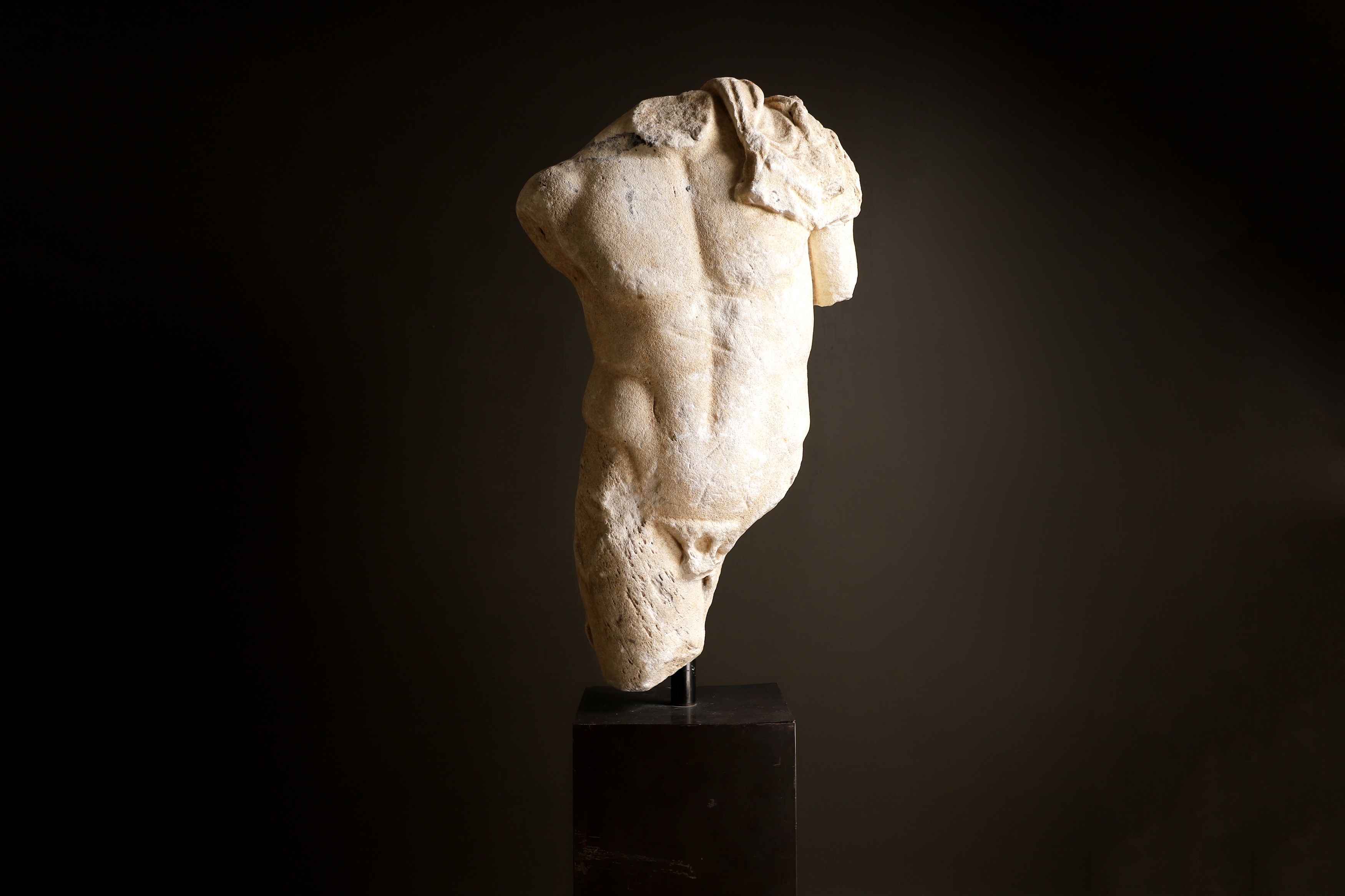 A Roman marble torso of a man (£80,000-120,000)